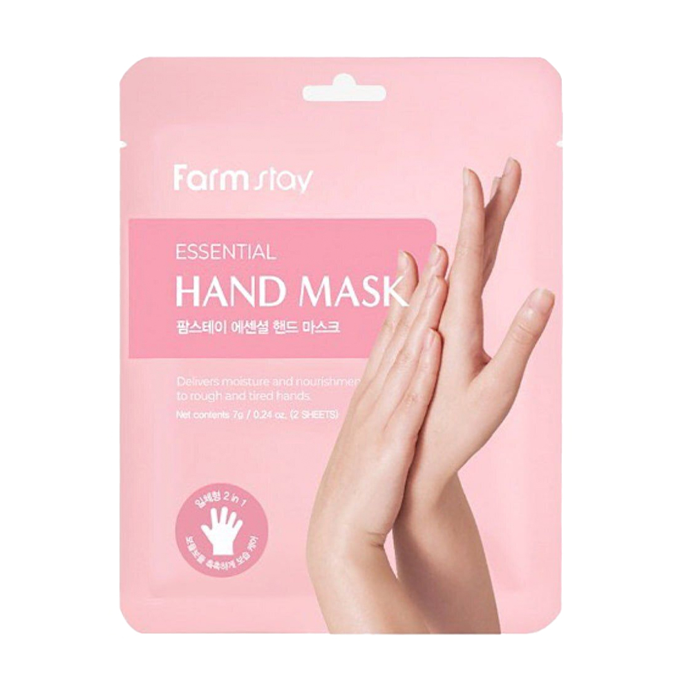 Тканинна маска для рук FarmStay Essential Hand Mask, 2*7 г